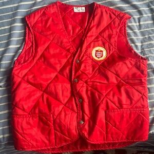 Vintage Lone Star Beer vest
